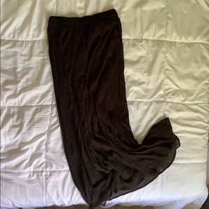 Black Maxi Skirt